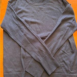 J. Crew Women's Dark Gray Crewneck Sweater